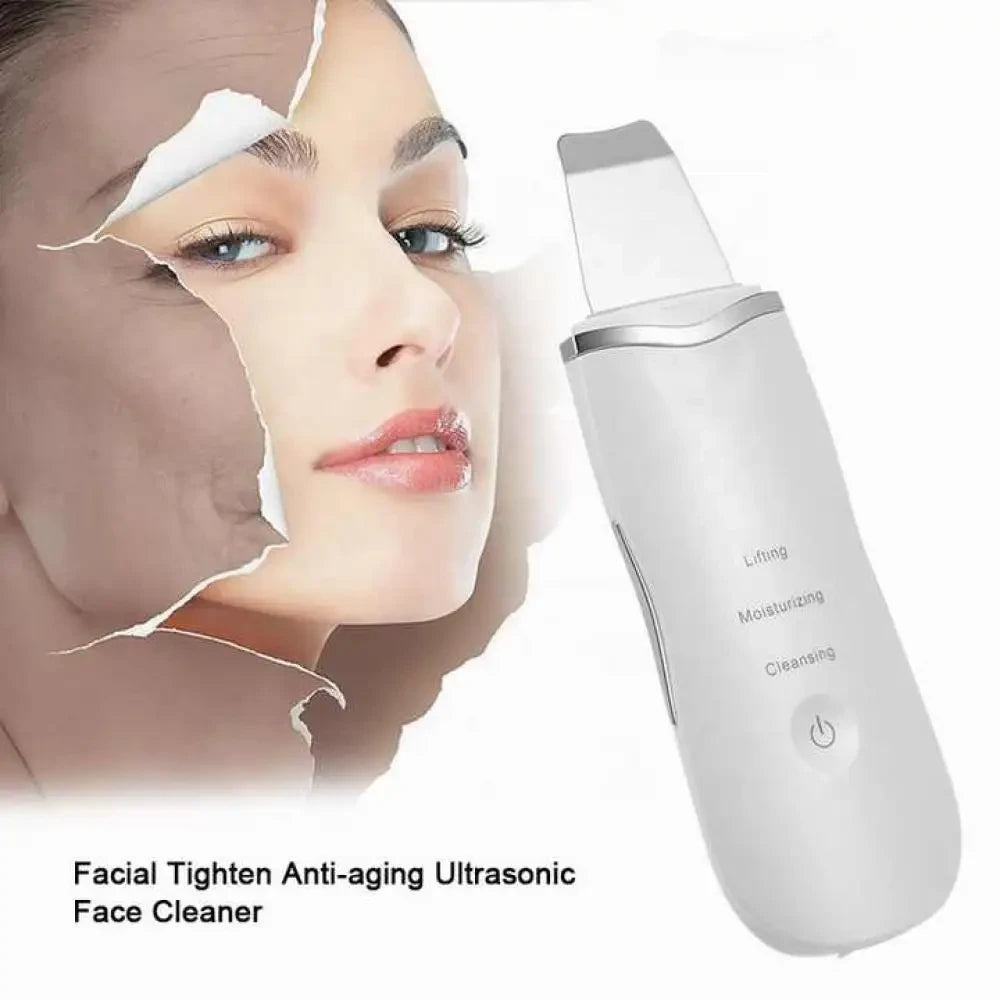 Ultrasonic Facial Skin Scrubber