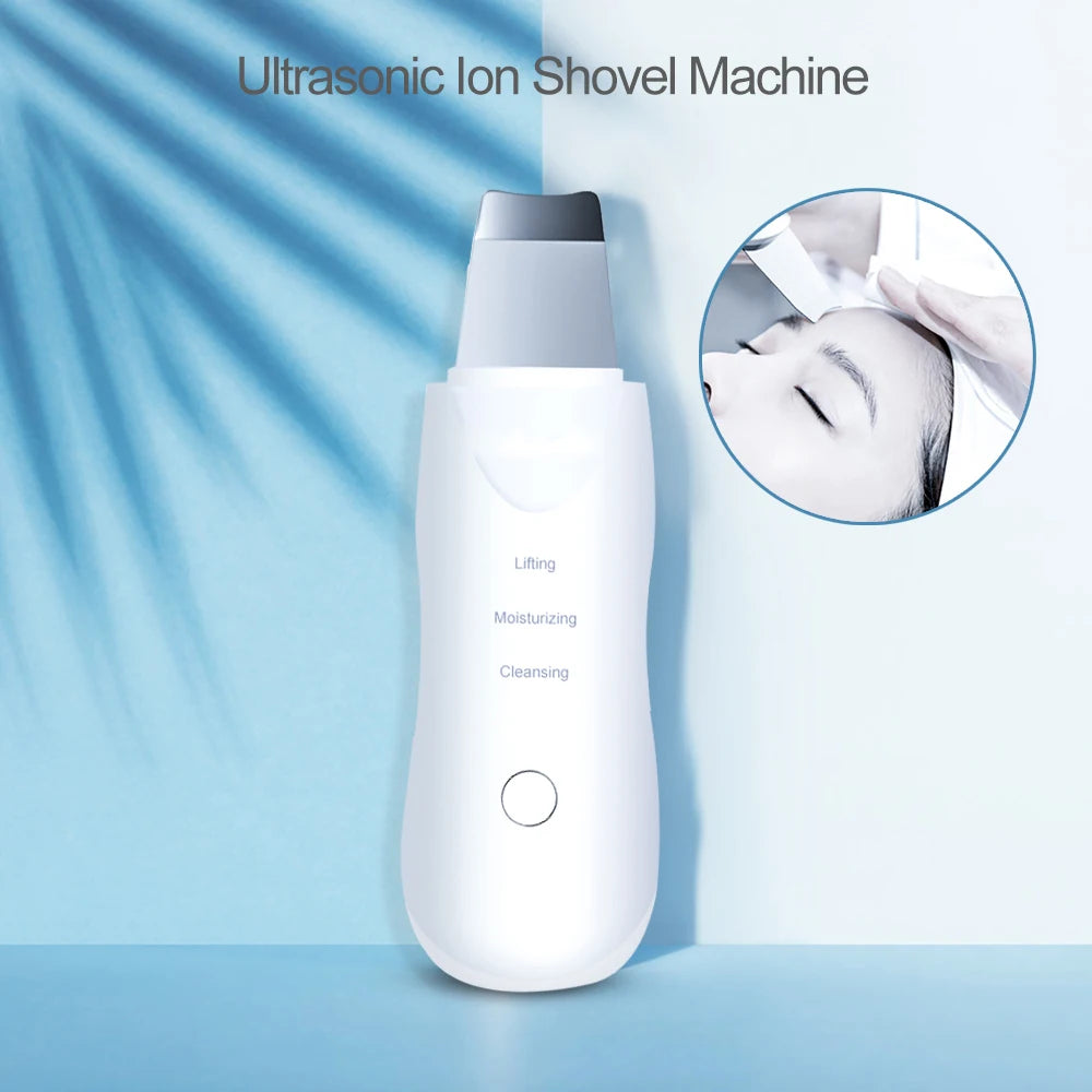 Ultrasonic anti-aging scrubber