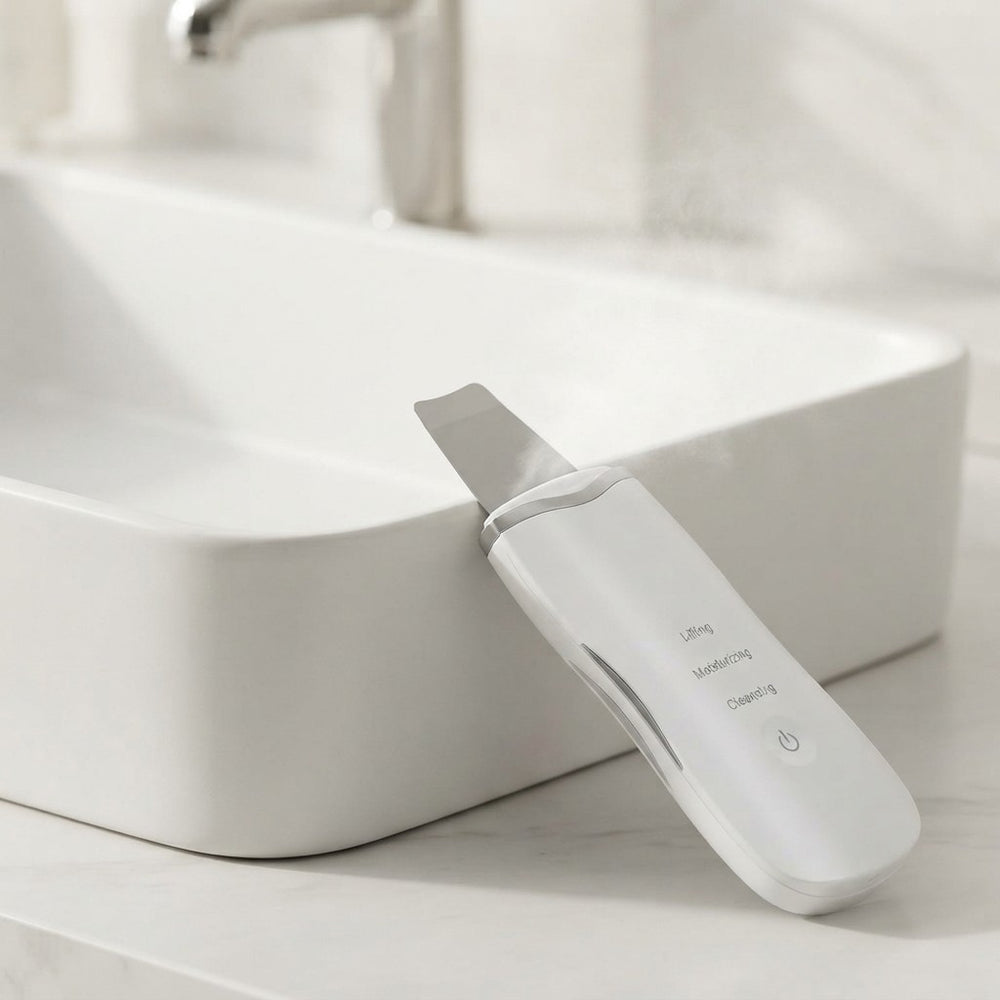 Ultrasonic Facial Skin Scrubber